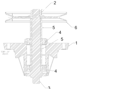 Spindle Diagram and Parts List for 13AM77SSA00 2023 Yard Machines Lawn Tractor
